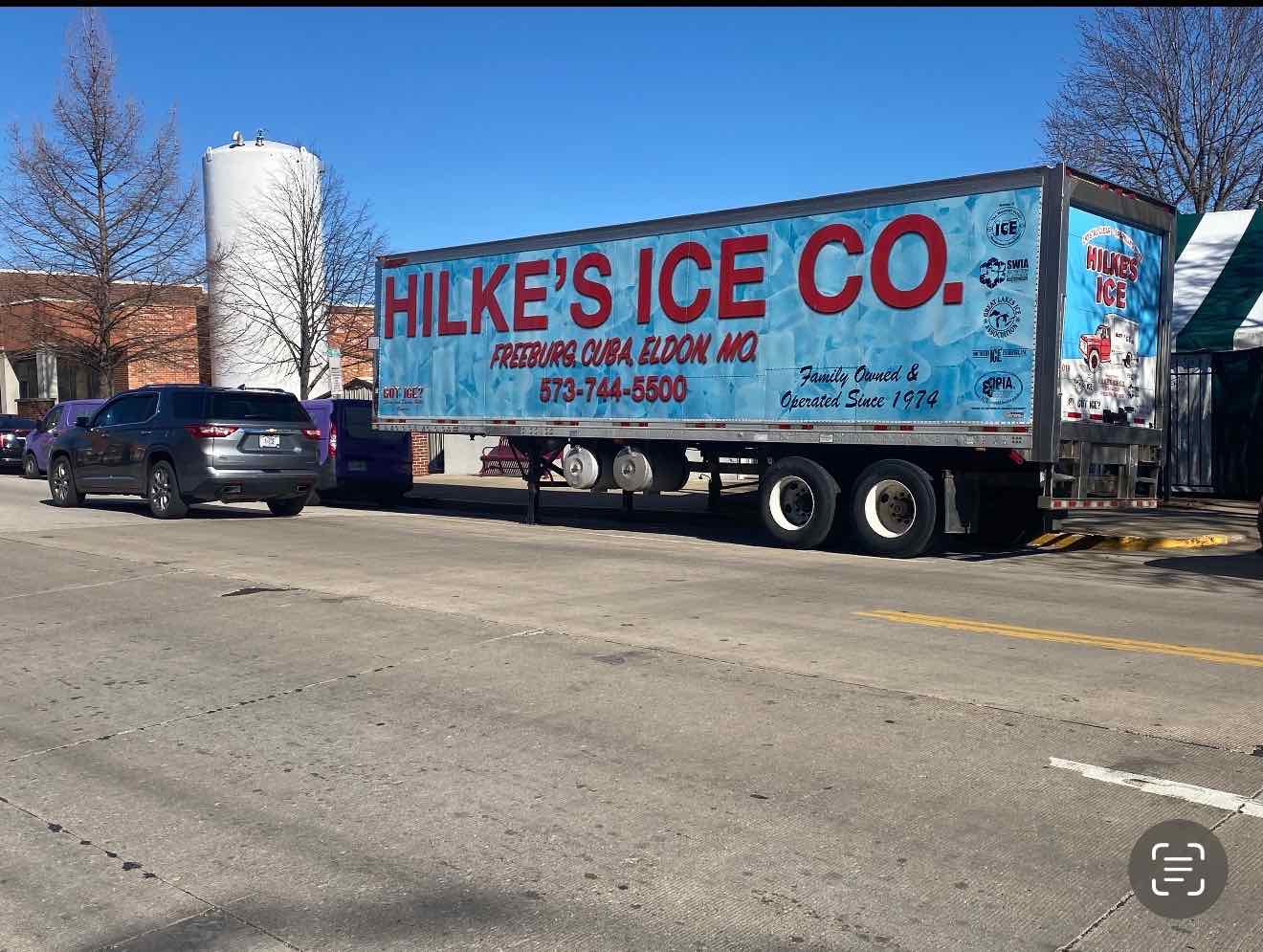 Trailer at facility